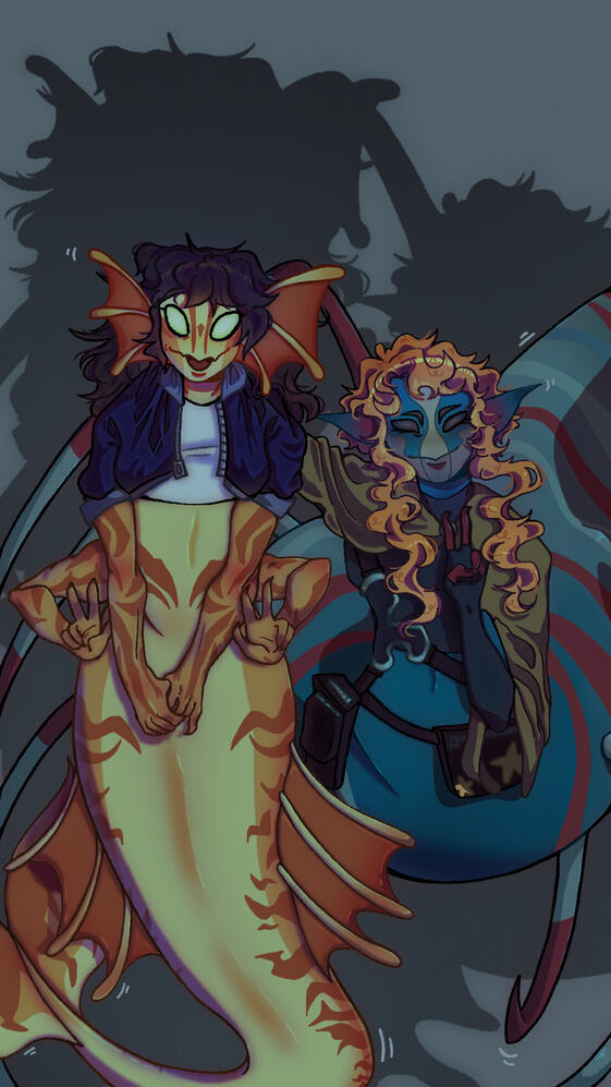 Roblox Pressure OC + Friend's OC Full Render. 2024